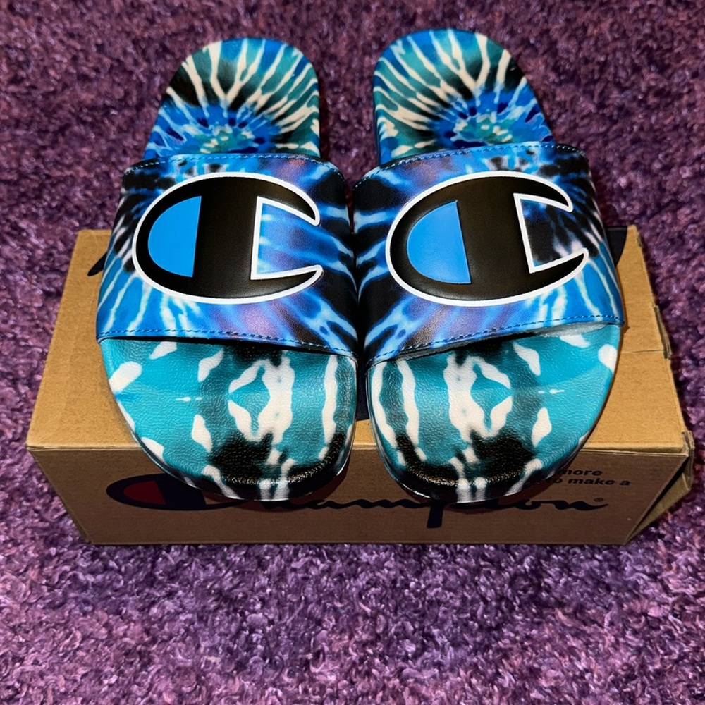 Champion IPO TIE DYE SLIDES YOUTH 5 EU 37.5